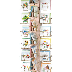 Greeting Card 56-Pocket Floor Display