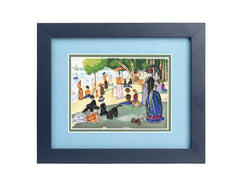 Framed Artist Series - Quilled A Sunday Afternoon on the Island of La Grande Jatte, Seurat