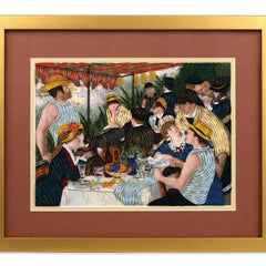 Framed Art-Size Artist Series - Luncheon of the Boating Party, Renoir