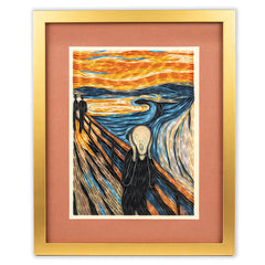 Framed Art-Size Artist Series - The Scream, Munch