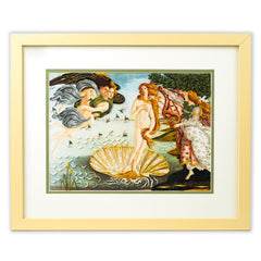 Framed Art-Size Artist Series - The Birth of Venus, Botticelli