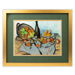 Framed Art-Size Artist Series - The Basket of Apples, Cezanne