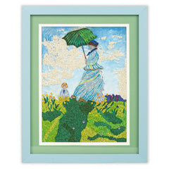 Framed Art-Size Artist Series - Woman with a Parasol, Monet