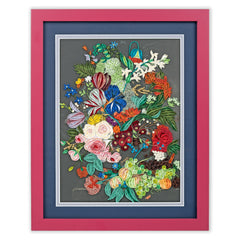 Framed Art-Size Artist Series - Still Life with Flowers and Fruit, van Huysum