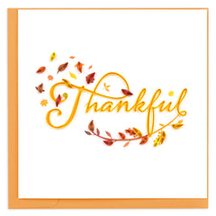 Quilled Thankful Greeting Card