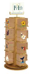 Husk & Heart Greeting Card 16-Pocket Counter Display