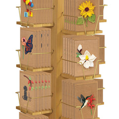 Husk & Heart Greeting Card 16-Pocket Counter Display
