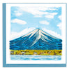 Quilled Mount Fuji Greeting Card