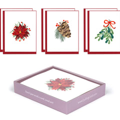 Quilled Winter Botanicals  Note Card Box Set