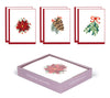 Quilled Winter Botanicals  Note Card Box Set