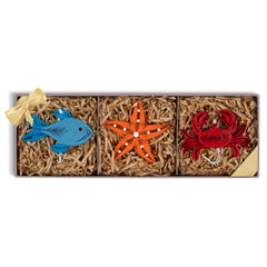 Quilled Sea Life  Ornaments Box Set