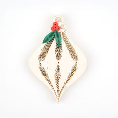 Christmas 2D Ornament - Single