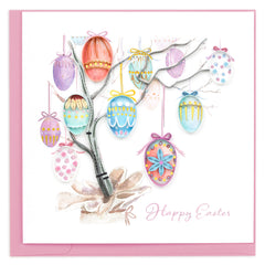 Quilled Easter Tree Greeting Card