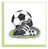 Quilled Football Greeting Card