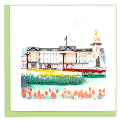 Quilled Buckingham Palace Greeting Card