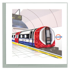 Quilled London Tube Greeting Card