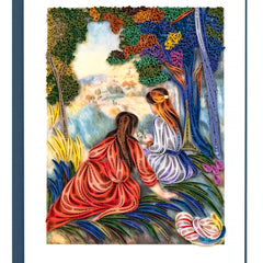 Quilled Artist Series - In the Meadow, Renoir Greeting Card