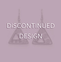 Triangle Triad Quilled Earrings