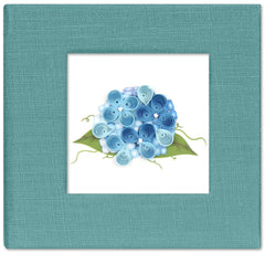 Quilled Hydrangea Sticky Note Pad Cover
