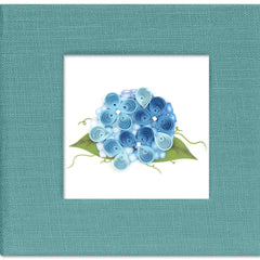 Quilled Hydrangea Sticky Note Pad Cover