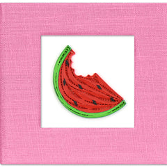Quilled Watermelon Sticky Note Pad Cover