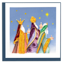 Quilled Three Wise Men Greeting Card (New 2023)