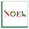 Quilled NOEL Christmas Card