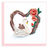 Quilled Tunnel of Love Greeting Card