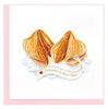 Quilled Love Fortune Cookies Greeting Card