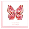 Quilled Joy to Life Pink Butterfly Greeting Card