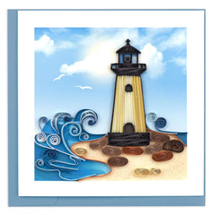 Quilled Lighthouse Greeting Card
