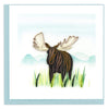 Quilled Moose Greeting Card