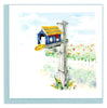 Quilled Happy Mailbox Greeting Card