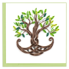 Quilled Tree of Life Greeting Card