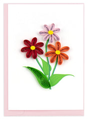 Quilled Daisy Gift Enclosure Mini Card
