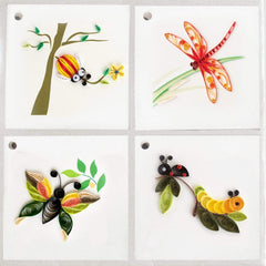 Quilled Bugs Gift Tag Box Set