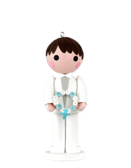 Quilled First Communion Boy Ornament