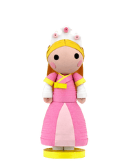 Quilled Princess Ornament